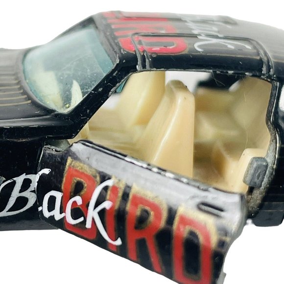 Yatming Black Bird Firebird Trans Am Vintage Diecast Car Vehicle Tan Interior - Picture 14 of 14